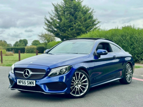Mercedes-Benz C-Class  2.1 C220d AMG Line (Premium) G-Tronic+ Euro 6 (s/s) 2dr