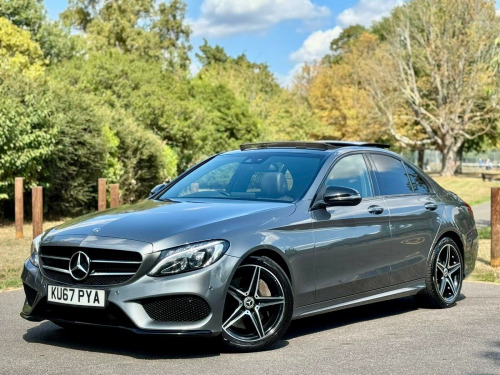 Mercedes-Benz C-Class  2.1 C250d AMG Line (Premium Plus) G-Tronic+ Euro 6 (s/s) 4dr