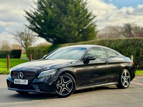Mercedes-Benz C-Class C200 1.5 C200 MHEV AMG Line G-Tronic+ Euro 6 (s/s) 2dr 