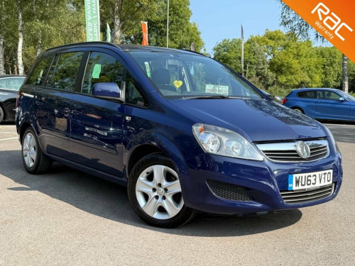 Vauxhall Zafira  1.6 16v Exclusiv ULEZ Petrol Manual 5 Door