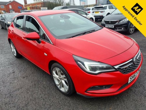 Vauxhall Astra  1.4i Turbo SRi Hatchback 5dr Petrol Auto Euro 6 (s