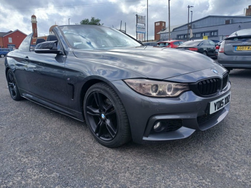 BMW 4 Series  2.0 420d M Sport Convertible 2dr Diesel Auto Euro 