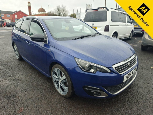 Peugeot 308 SW  1.6 BlueHDi GT Line Estate 5dr Diesel Manual Euro 