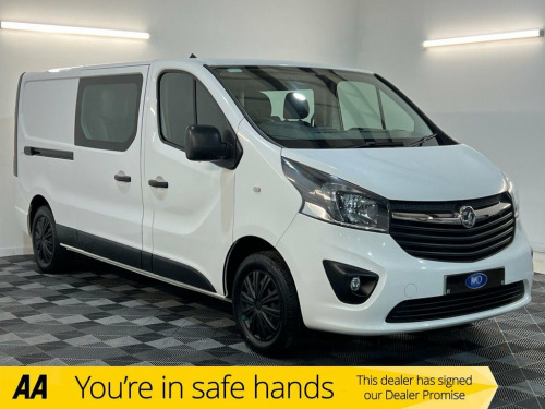 Vauxhall Vivaro  1.6 CDTi 2900 Sportive Crew Van Double Cab 5dr Die 