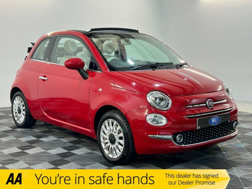 Fiat 500C  1.2 ECO Lounge Convertible 2dr Petrol Manual Euro  