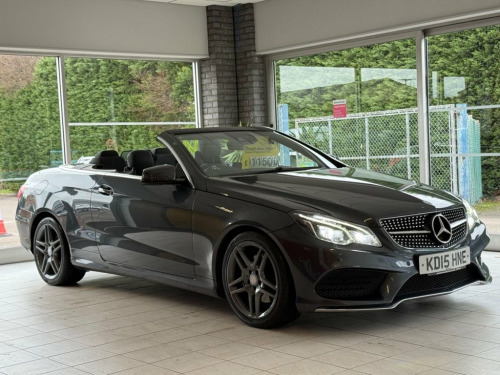Mercedes-Benz E-Class  3.0 E350d V6 BlueTEC AMG Line (Premium) Cabriolet  