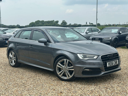 Audi A3  2.0 TDI S line Sportback Euro 6 (s/s) 5dr (Nav)
