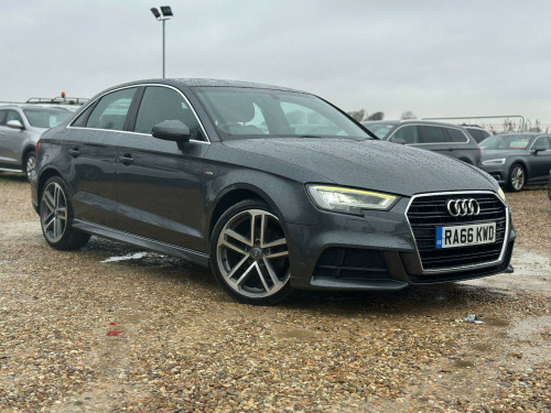 Audi A3  2.0 TDI S line S Tronic Auto 6Spd Euro 6 (s/s) 4dr 