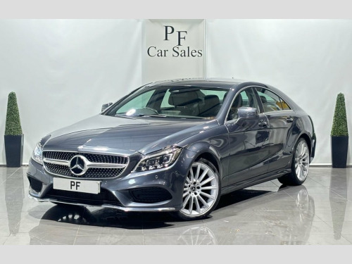 Mercedes-Benz CLS-Class CLS220 2.1 CLS220 BlueTEC AMG Line Coupe 4dr Diesel G-Tro