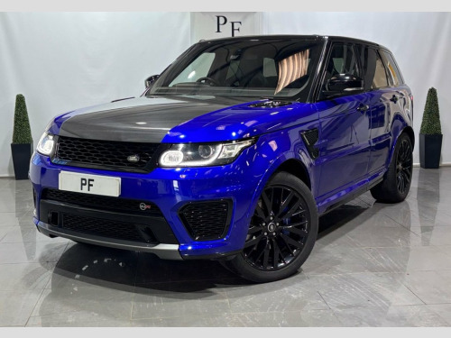 Land Rover Range Rover Sport  5.0 V8 SVR SUV 5dr Petrol Auto 4WD Euro 6 (s/s) (5