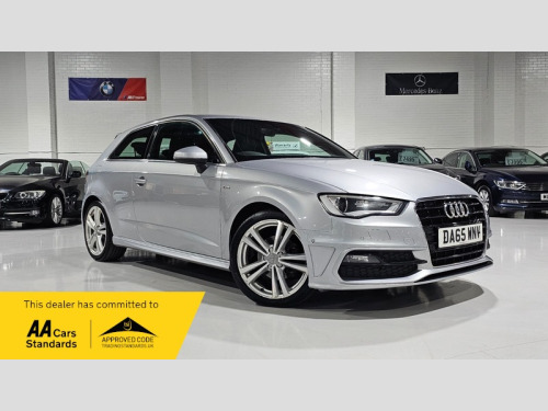 Audi A3  2.0 TDI S LINE S-TRONIC NAV EURO 6 (s/s) AUTOMATIC 5DR