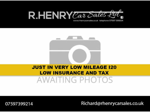 Hyundai i20  1.2 Style Hatchback 5dr Petrol Manual Euro 5 (85 b