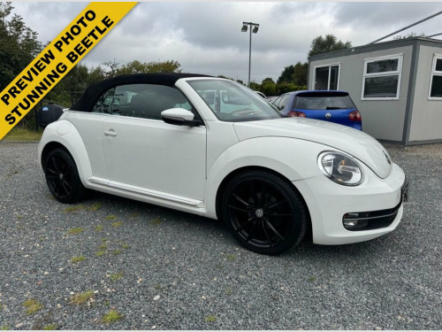 Volkswagen Beetle  1.6 TDI BlueMotion Tech Design Cabriolet 2dr Diese