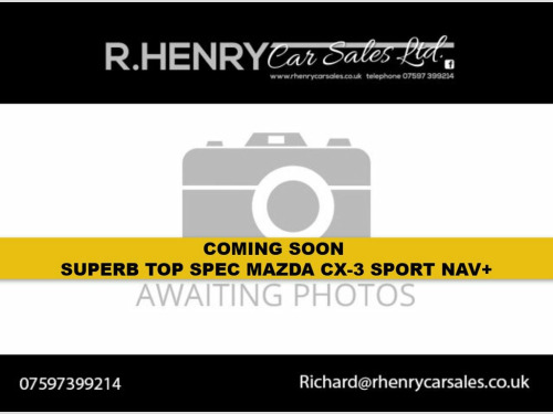 Mazda CX-3  2.0 SKYACTIV-G Sport Nav+ SUV 5dr Petrol Manual Eu
