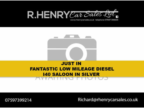 Hyundai i40  1.7 CRDi Blue Drive Active Saloon 4dr Diesel Manua