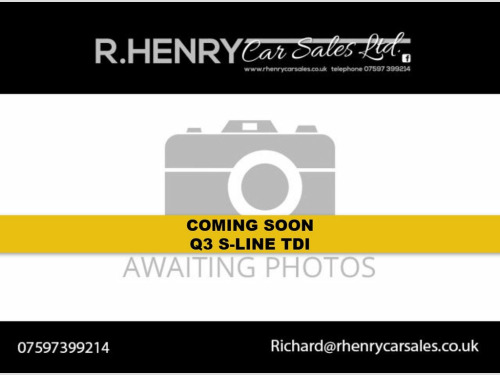 Audi Q3  2.0 TDI S line SUV 5dr Diesel Manual quattro Euro 