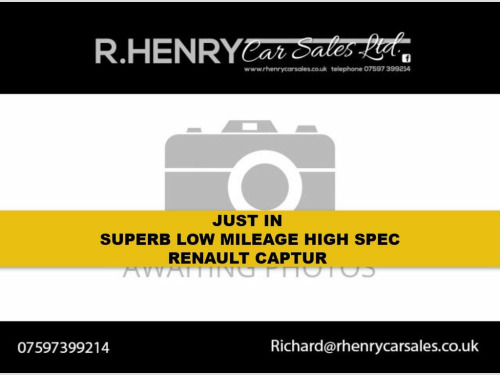 Renault Captur  0.9 TCe ENERGY Dynamique S MediaNav SUV 5dr Petrol