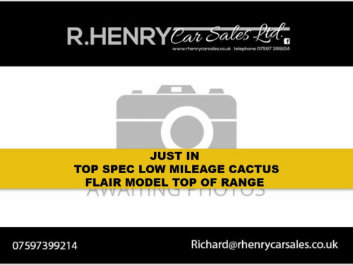 Citroen C4 Cactus  1.6 BlueHDi Flair Hatchback 5dr Diesel Manual Euro