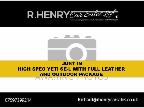Skoda Yeti  1.2 TSI SE L Drive Outdoor 5dr Petrol Manual Euro  