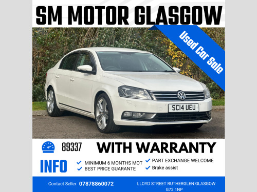 Volkswagen Passat  1.6 TDI BlueMotion Tech Executive Style Saloon 4dr Diesel Manual Euro 5 (s/