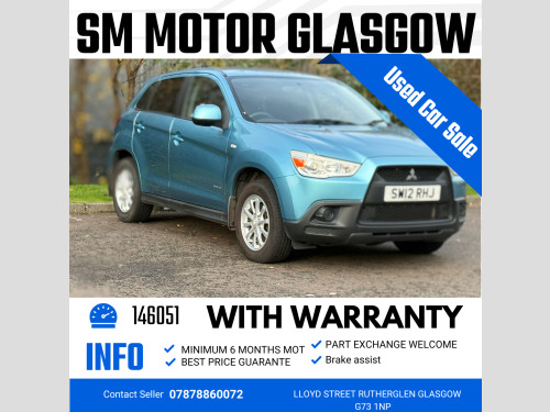 Mitsubishi ASX  1.6 ClearTec 2 SUV 5dr Petrol Manual Euro 5 (115 ps)