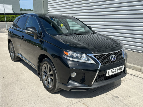 Lexus RX  3.5 450h V6 F Sport SUV 5dr Petrol Hybrid CVT 4WD Euro 5 (s/s) (299 ps)