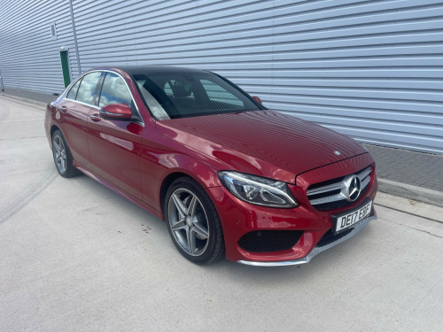 Mercedes-Benz C-Class 2.1 C220d AMG Line (Premium) Saloon 4dr Diesel G-Tronic+ 4MATIC Euro 6 (s/s