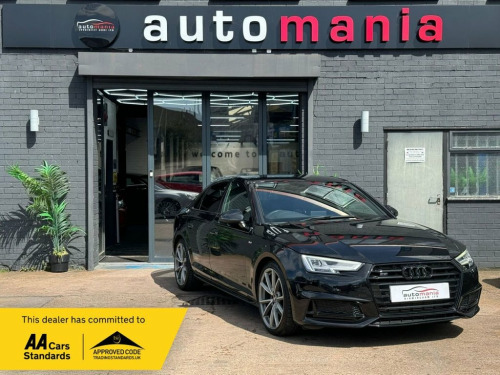 Audi A4  2.0 TFSI BLACK EDITION MHEV 4d 188 BHP **FINANCE O