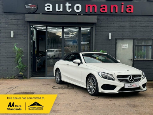 Mercedes-Benz C-Class C300 2.0 C300 AMG Line Cabriolet 2dr Petrol G-Tronic+ E