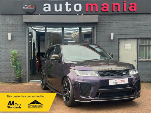Land Rover Range Rover Sport  5.0 P575 V8 GPF SVR SUV 5dr Petrol Auto 4WD Euro 6 