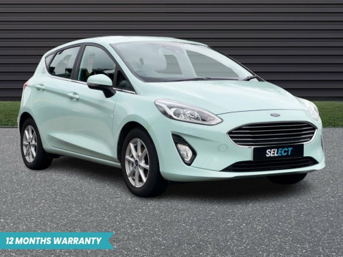 Ford Fiesta  1.1 B AND O PLAY ZETEC 5d 85 BHP 12 MONTHS WARRANT