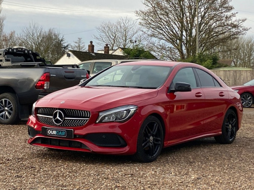 Mercedes-Benz CLA  1.6 CLA180 AMG Line Coupe 4dr Petrol Manual Euro 6