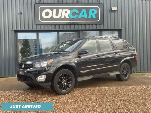 Ssangyong Musso  2.2D EX Pickup Double Cab 4dr Diesel Auto 4WD Euro