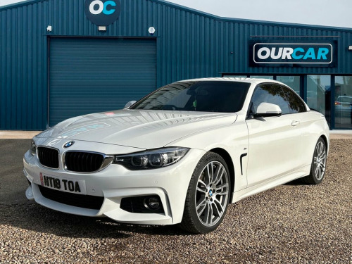BMW 4 Series  2.0 430i M Sport Convertible 2dr Petrol Auto Euro