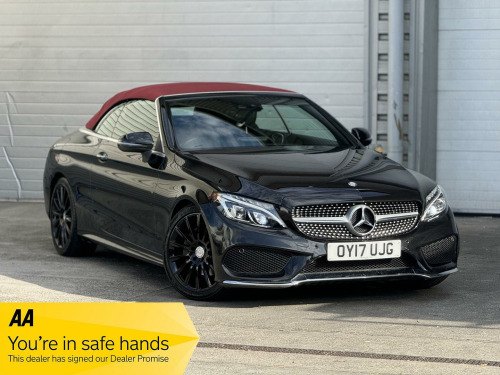 Mercedes-Benz C-Class  2.1 C220d AMG Line (Premium Plus) Cabriolet G-Tronic+ Euro 6 (s/s) 2dr