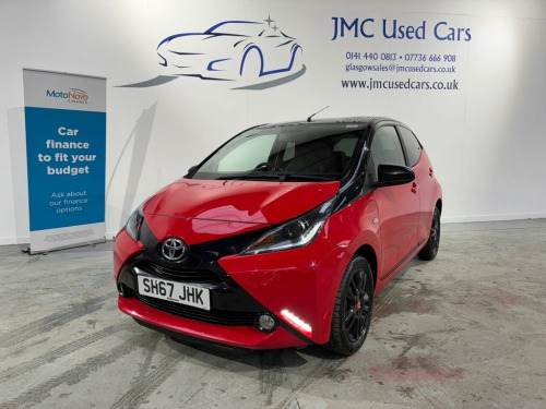 Toyota AYGO  1.0 VVT-i x-cite 4 Red Bi-Tone Hatchback 5dr Petro