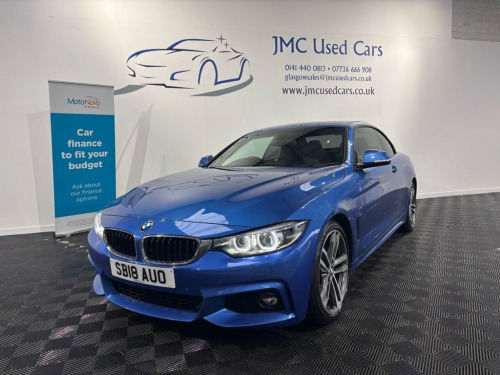 BMW 4 Series  2.0 420i M Sport Convertible 2dr Petrol Auto Euro 