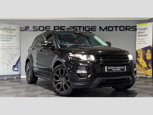 Land Rover Range Rover Evoque  2.2 SD4 DYNAMIC 5d 190 BHP BLACK AND RED LEATHERS