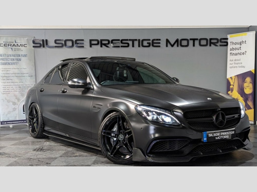 Mercedes-Benz C-Class  4.0 AMG C 63 PREMIUM 4d 469 BHP FULL SERVICE HISTO