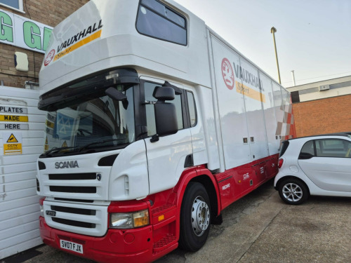 Scania P-SRS D-CLASS  RACE CAR TRANSPORTER
