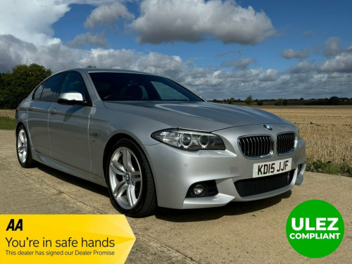 BMW 5 Series  2.0L 520D M SPORT 4d AUTO 188 BHP