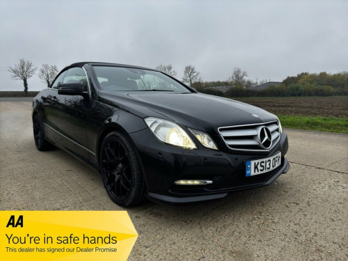 Mercedes-Benz E-Class E350 3.0 E350 CDI V6 BlueEfficiency Sport Cabriolet 2dr