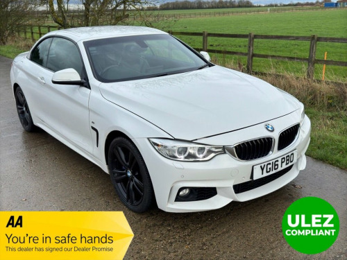 BMW 4 Series  3.0 435d M Sport Convertible 2dr Diesel Auto xDriv