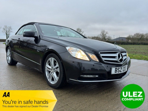 Mercedes-Benz E-Class E200 1.8 E200 BlueEfficiency SE Cabriolet 2dr Petrol G-