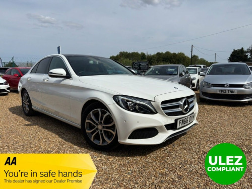 Mercedes-Benz C-Class  2.1 C220d Sport (Premium) Saloon 4dr Diesel 7G-Tro
