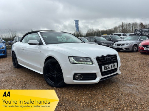 Audi A5  3.0 TDI V6 S line Convertible 2dr Diesel S Tronic  