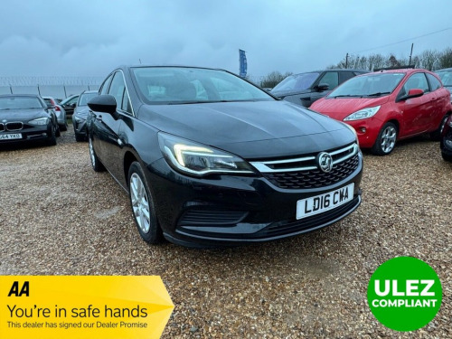 Vauxhall Astra  1.4i Design Hatchback 5dr Petrol Manual Euro 6 (10 