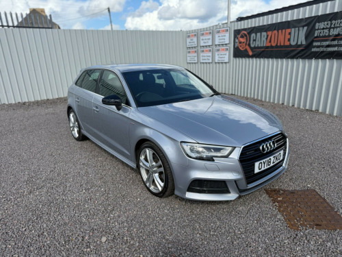 Audi A3  2.0 TDI S line Sportback S Tronic quattro Euro 6 (s/s) 5dr
