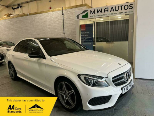 Mercedes-Benz C-Class  2.1 C220d AMG Line (Premium Plus) G-Tronic+ Euro 6 (s/s) 4dr