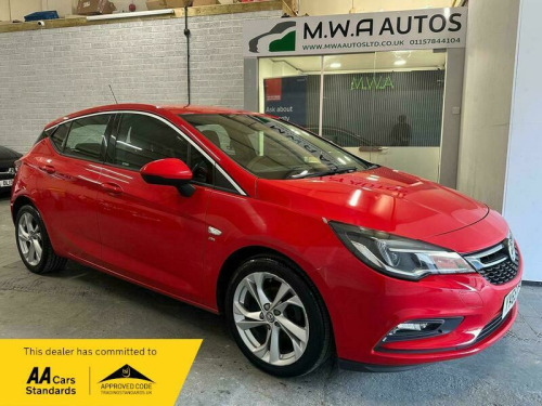 Vauxhall Astra  1.0i Turbo ecoFLEX SRi Euro 6 (s/s) 5dr
